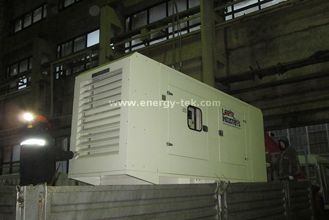Дизельные генераторы Laser Industries 500 кВА для строительной площадки